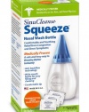 SinuCleanse Squeeze Nasal Wash Kit Plus All-Natural Saline Solution Packets, 30-Count Box