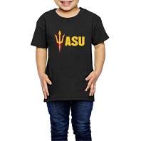 KIDDOS Kid's Arizona State University - ASU Logo Shirts 2 Toddler